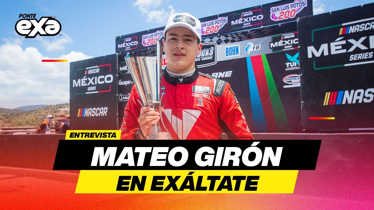 Piloto zacatecano Mateo Girón | Mis inicios en el automovilismo y ganar mi primera carrera en Nascar