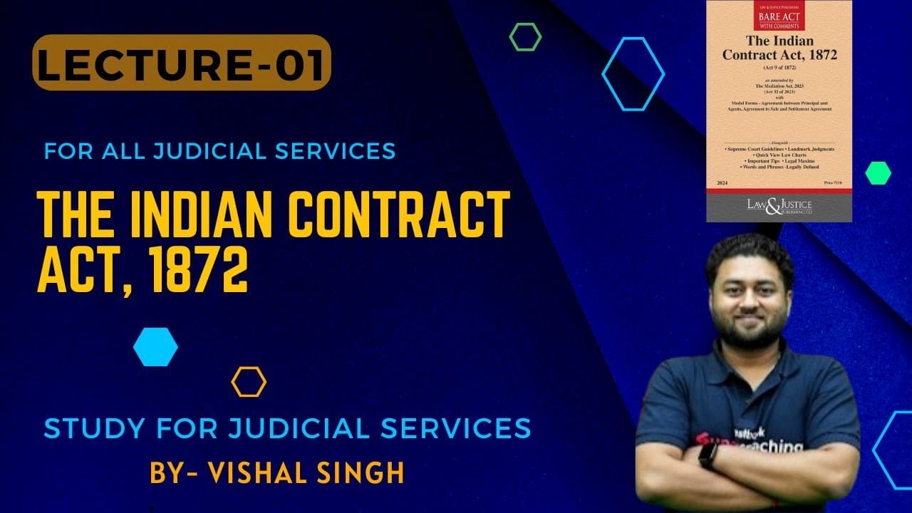 Indian Contract Act 1872 || Free class for RJS || Vishal Singh || Study for Judicial Services