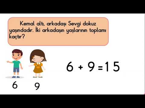 1. Sınıf Matematik - Toplama İşlemi Problemleri (1-20)