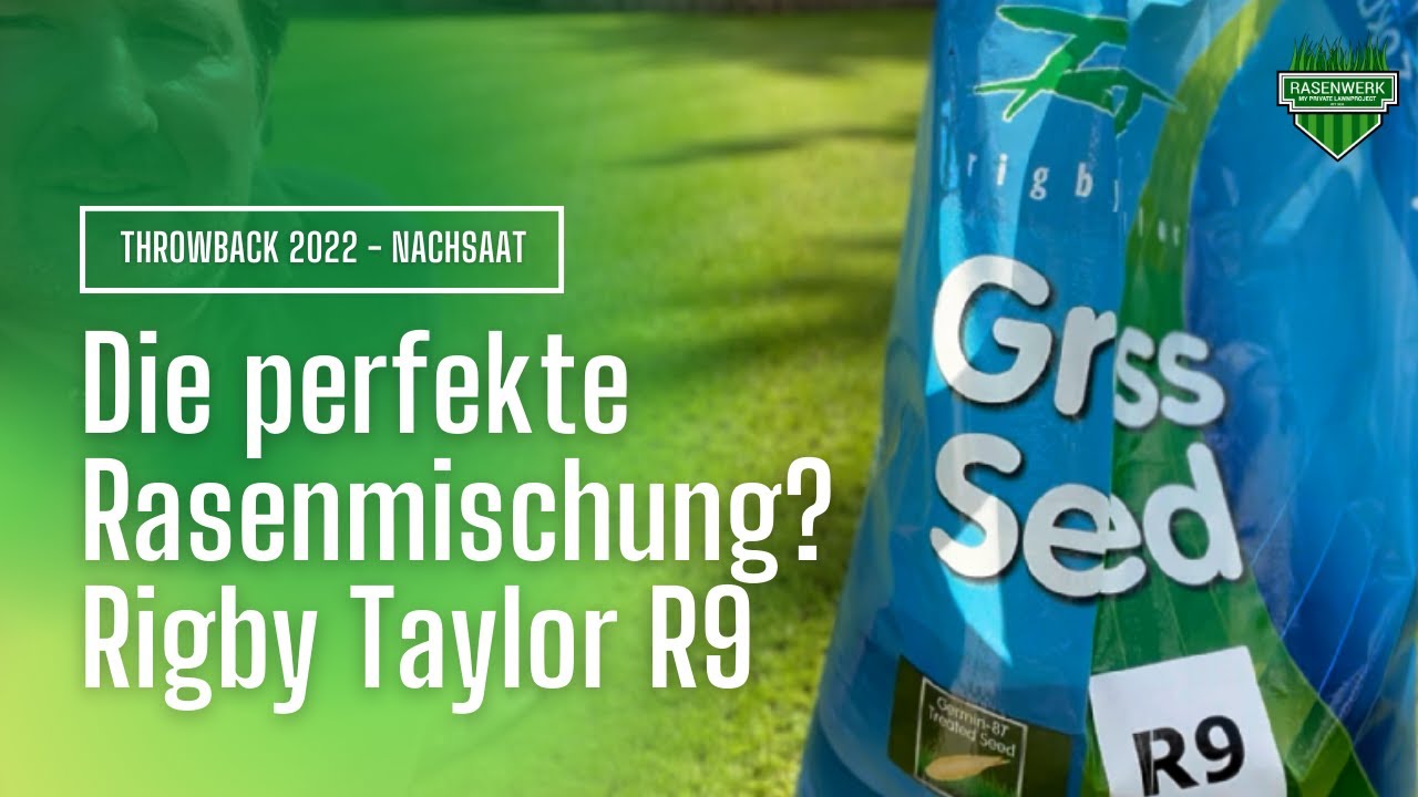 Rasen Nachsaat:  Golfrasen für zu Hause!