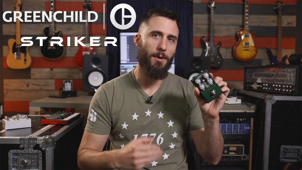 Watch REVIEW: Greenchild Striker Overdrive Compressor pedal on YouTube Watch REVIEW: Greenchild Striker Overdrive Compressor pedal on YouTube