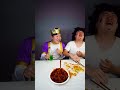 Mukbang Spicy Octopus, Gorgonzola Pizza Bottle Flip Food Challenge! #shorts