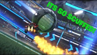 I 1v1ed  FlyingKamoPanda in scuffed Rocket League
