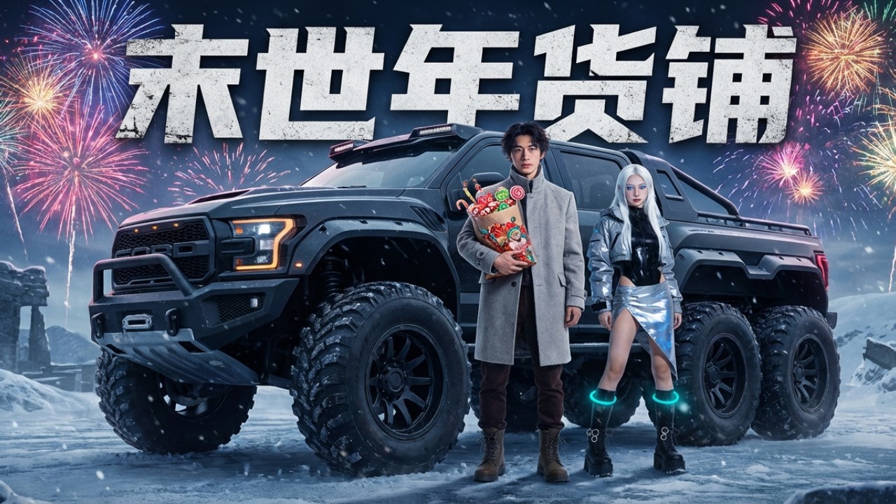 《末世年貨鋪》年貨秒變黃金、黑科技？ 社畜穿越極寒末世！！！ 旺旺仙貝換金條，速凍水餃定廢土，逆襲親戚、打臉富二代，建基地當“春節之神”！