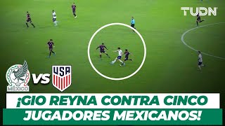 MARADONA-LIKE! Gio Reyna's play, the one everyone's talking about | Mexico vs. USA | TUDN