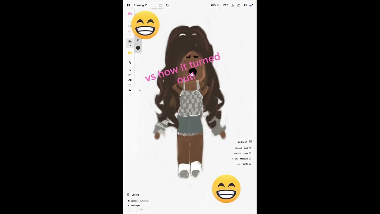 I tryed drawring someone named sephora