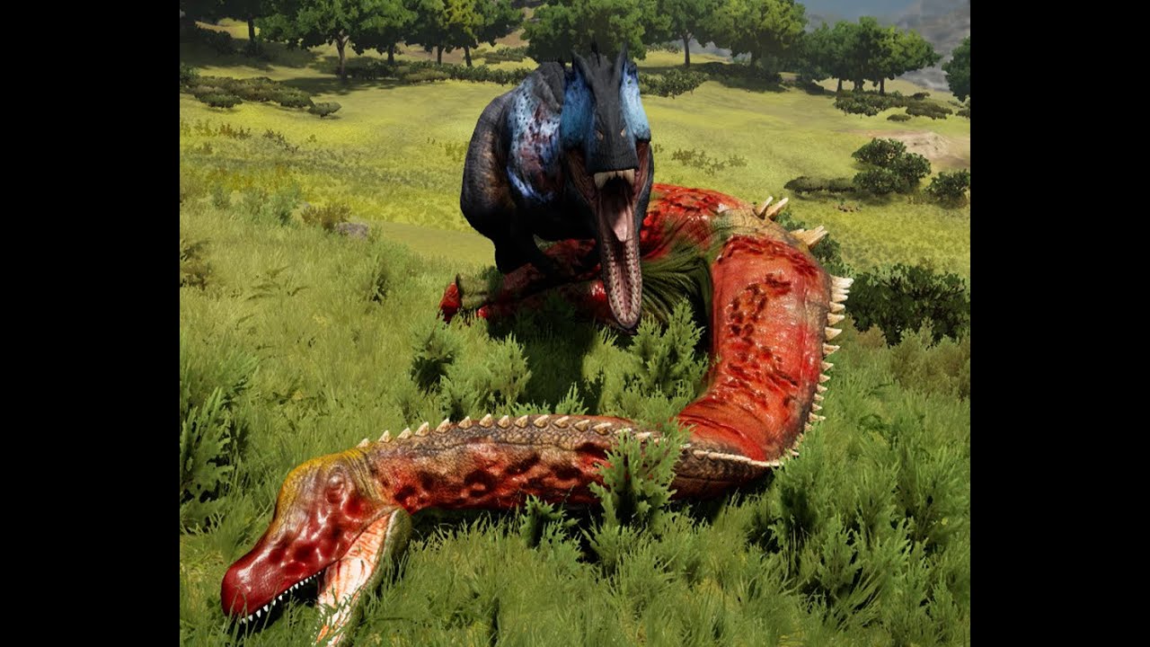 PT Giga fighting compilation(and best vs worst build) -Path of Titans