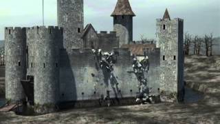 3DS Max Castle Attack
