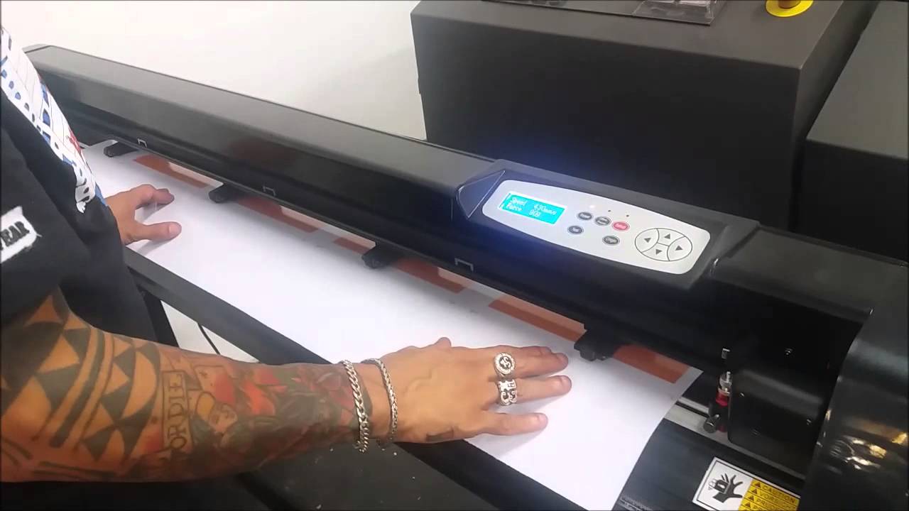 Plotter de recorte JK - ajuste do corte parte 1
