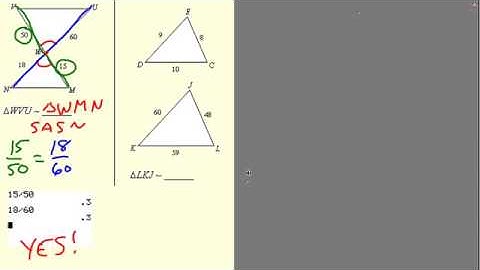 7-3 Proving Triangles Similar