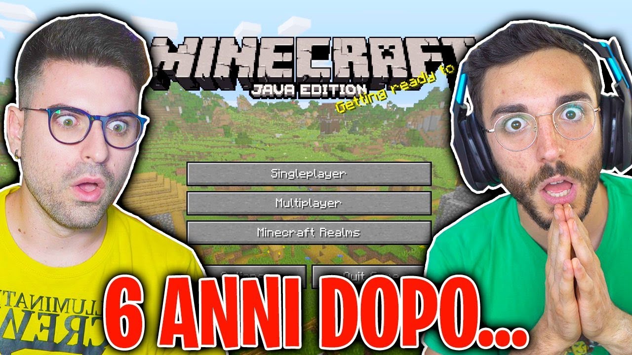 GIOCHIAMO A MINECRAFT DOPO 6 ANNI! - YouTube