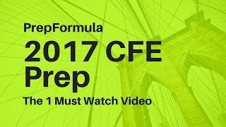 2017 CFE Prep For Experienced Writers