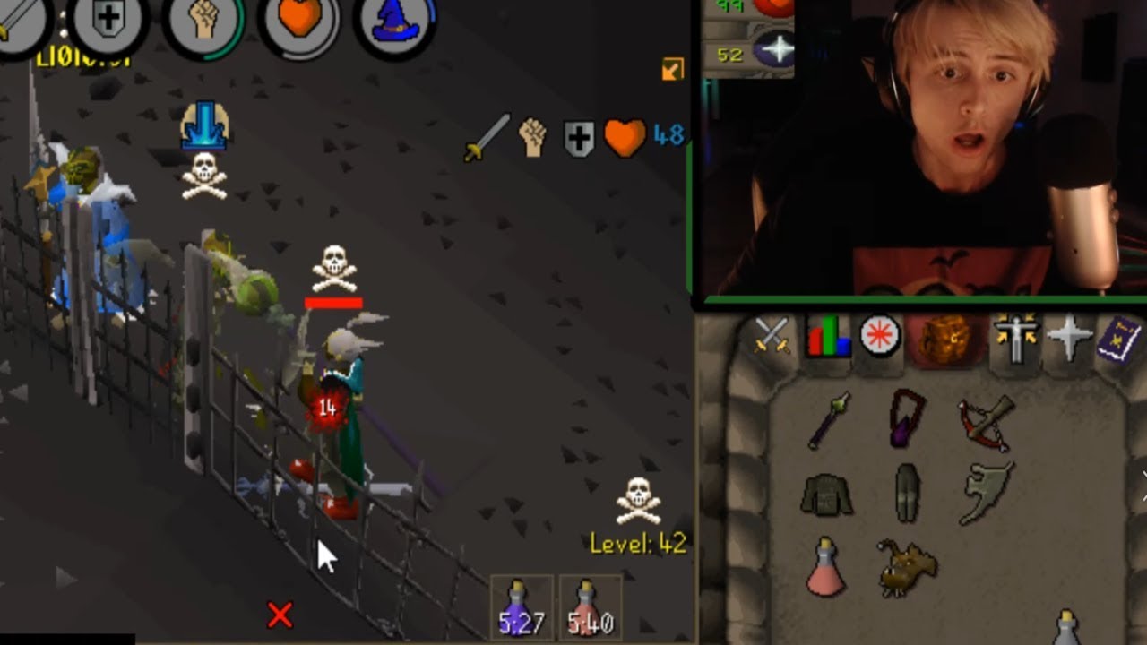 I Smited This Guy For BANK in Deep Wild (NH Brid) - Oldschool Runescape 2007 - Stream Highlight