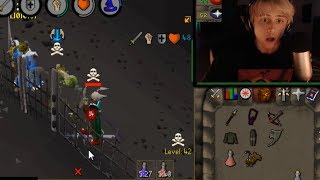 I Smited This Guy For BANK in Deep Wild (NH Brid) - Oldschool Runescape 2007 - Stream Highlight