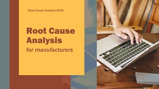 Root Cause Analysis for Manufacturers Training, Tonex RCA Courses and Certification