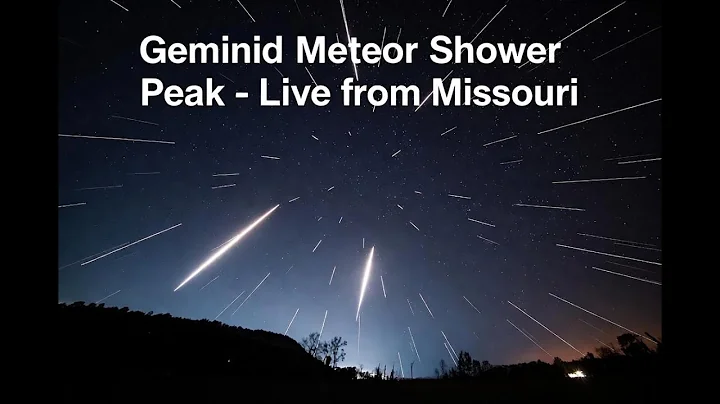 🔴 LIVE: Geminid Meteor Shower 2025 Peak from Missouri! Shooting Stars & Fireballs Tonight