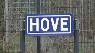 Treinentrains Op Station Hove