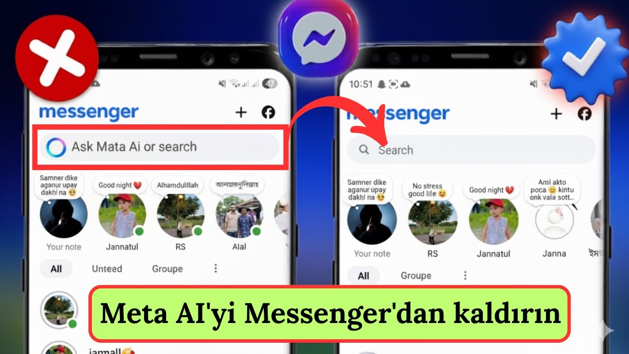 Meta AI Messenger'dan Nasıl Kaldırılır (2025) | Meta Yapay Zeka Sor Özelliğini Devre Dışı Bırak