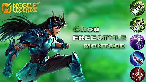 CHOU FREESTYLE MONTAGE || DOUBLE DASH, OUTPLAYED, DAMGE || MOBILE LEGENDS #gamtng 