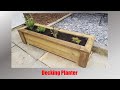 Simple Decking Planter