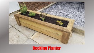 Simple Decking Planter