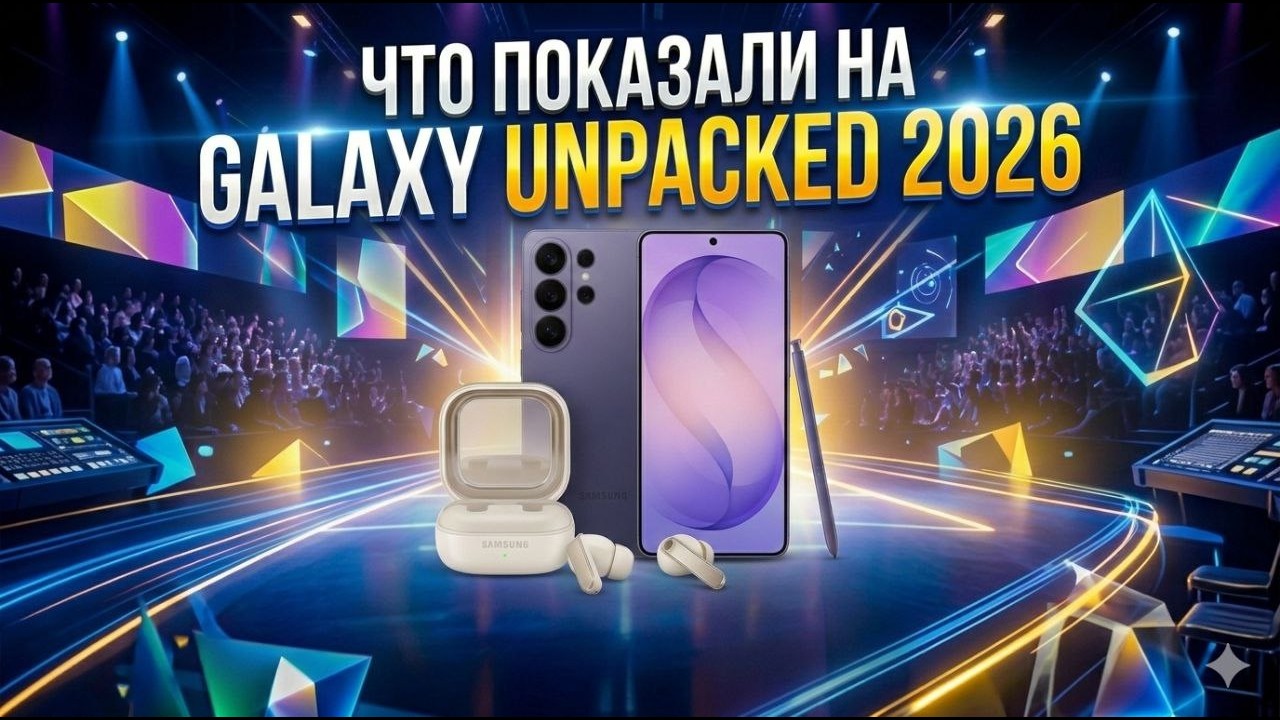 Что показали на Galaxy Unpacked 2026?