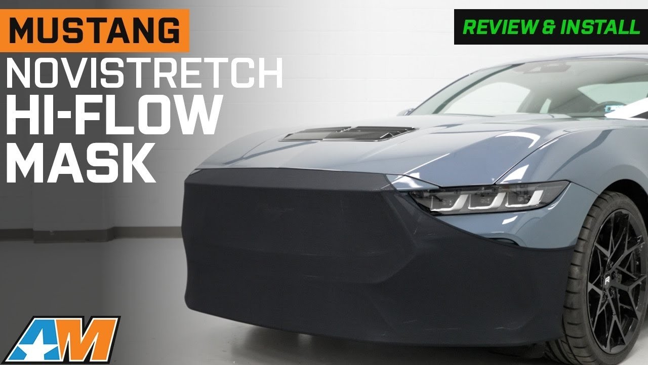 2015-2025 Mustang Novistretch Hi Flow Front End Mask Review & Install