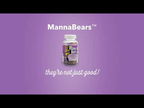 Video thumbnail: MannaBears™: Next level Glyconutrients for the kid in all of us