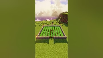 Minecraft Automatic Farm🧑‍🌾 #shorts
