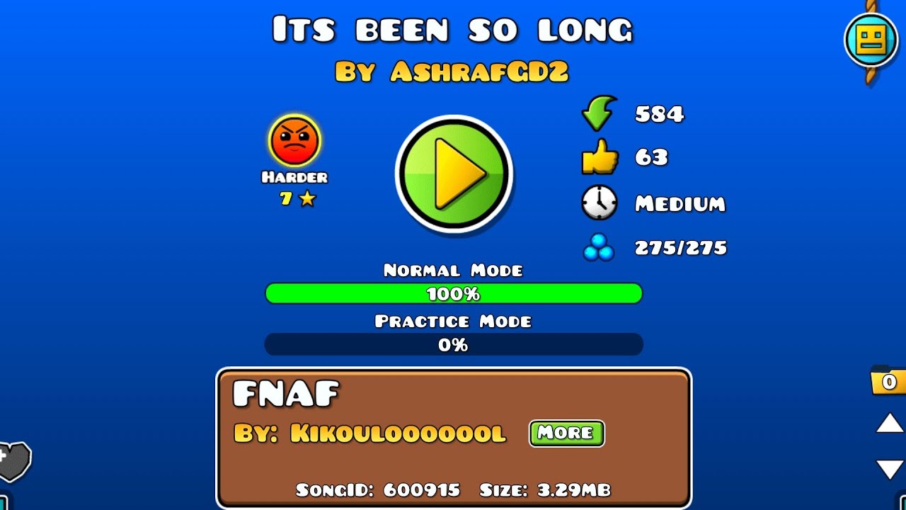ITS BEEN SO LONG GEOMETRY DASH 2.2 BETA - YouTube
