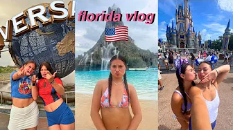 FLORIDA vlog || disney, universal, volcano bay, disney springs & more