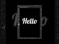 How to create Text Bur Effect in Adobe Illustrator #illustrator #illustratortutorial #photoshop