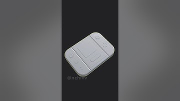 3D Modeling a console in Plasticity #3d #3dmodeling