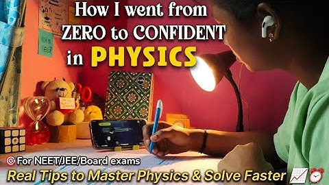 How to study PHYSICS for NEET 📈🎯 Score 170+ in physics| Tips to solve problems faster #neetphysics