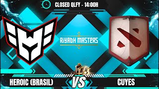 [PT-BR] HEROIC X CUIEYES - QUALIFY - Riyadh Masters 2024 - @JapaLoky  @VINI