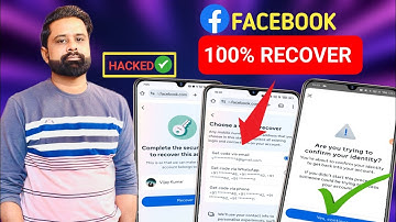 Recover Hacked Facebook Account Without Email Password and Phone Number✅ अपना I