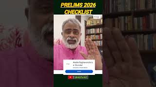 Before You Write UPSC 2026… Watch This Checklist by Akella Raghavendra Sir