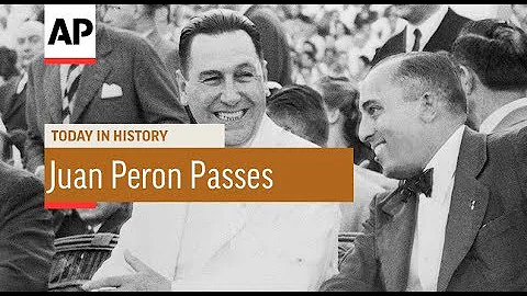 Juan Peron Passes - 1974 | Today In History | 1 Ju...