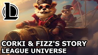 CORKI and FIZZ: AIRBORNE Exploits and UNDERWATER Quests  | RIOT'S MMO | Exploring League's Universe