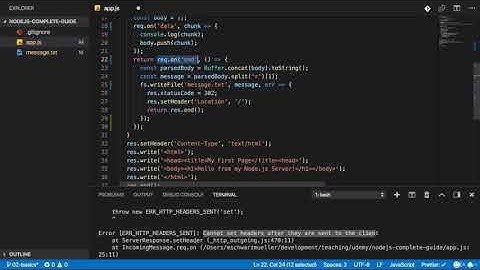 Blocking and Non-Blocking Code in NodeJs || JavaScriptFrameWork
