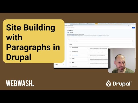 Site Building with Paragraphs in Drupal
