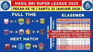 Liga 1 2025 Results  Persis Vs Persib  Latest Liga 1 2025 Standings Today  Liga 1 Indonesia