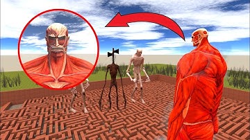 SCP 096 VS HULK IN MAZE In Garry