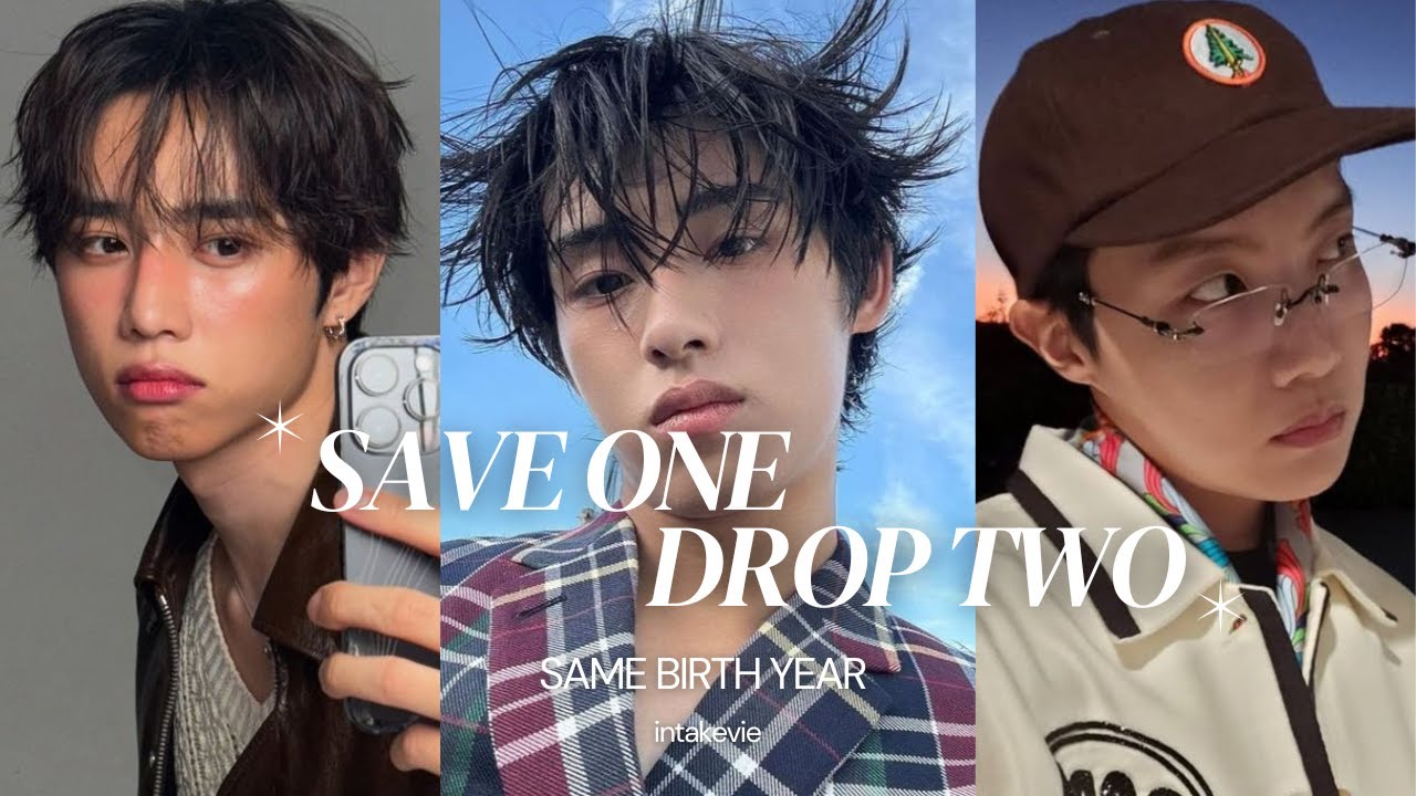 SAVE ONE DROP TWO | SAME BIRTH YEAR KPOP IDOL EDITION