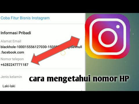 Cara Mengetahui Nomor HP Di Instagram