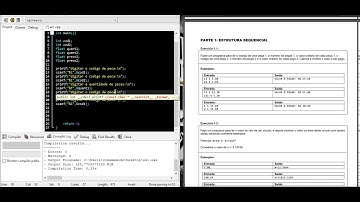 Aula pratica de algoritmos 1- resolvendo um exercício simples.
