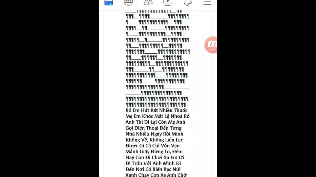 Longest facebook post YouTube