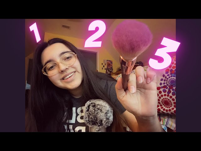 Counting You To Sleep 💤 | Bilingual ASMR | Face Brushing