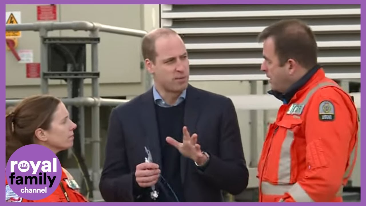 Prince William Becomes Patron of London's Air Ambulance Charity