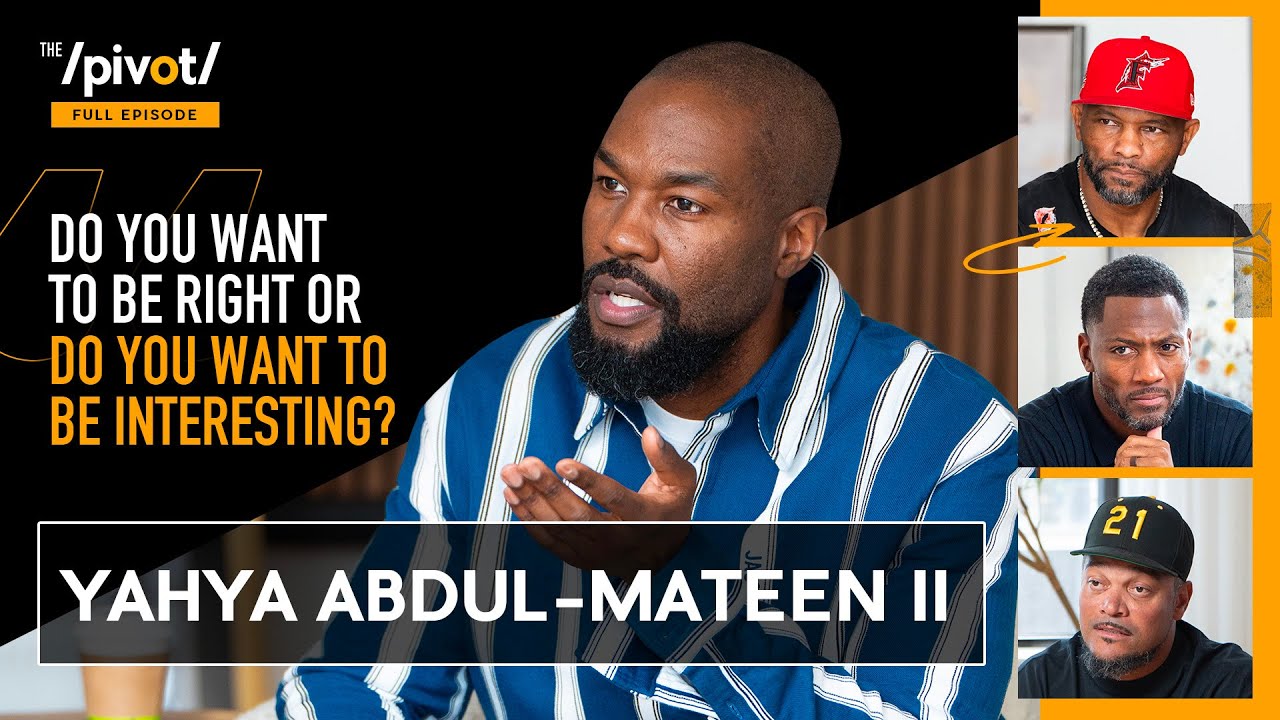 Yahya on staying true to himself in Hollywood and why being interesting beats being right| The Pivot